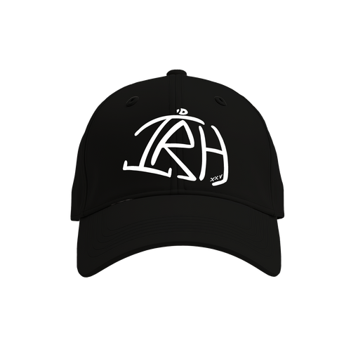 I'D Rather Hat - Black + White Dad Hat