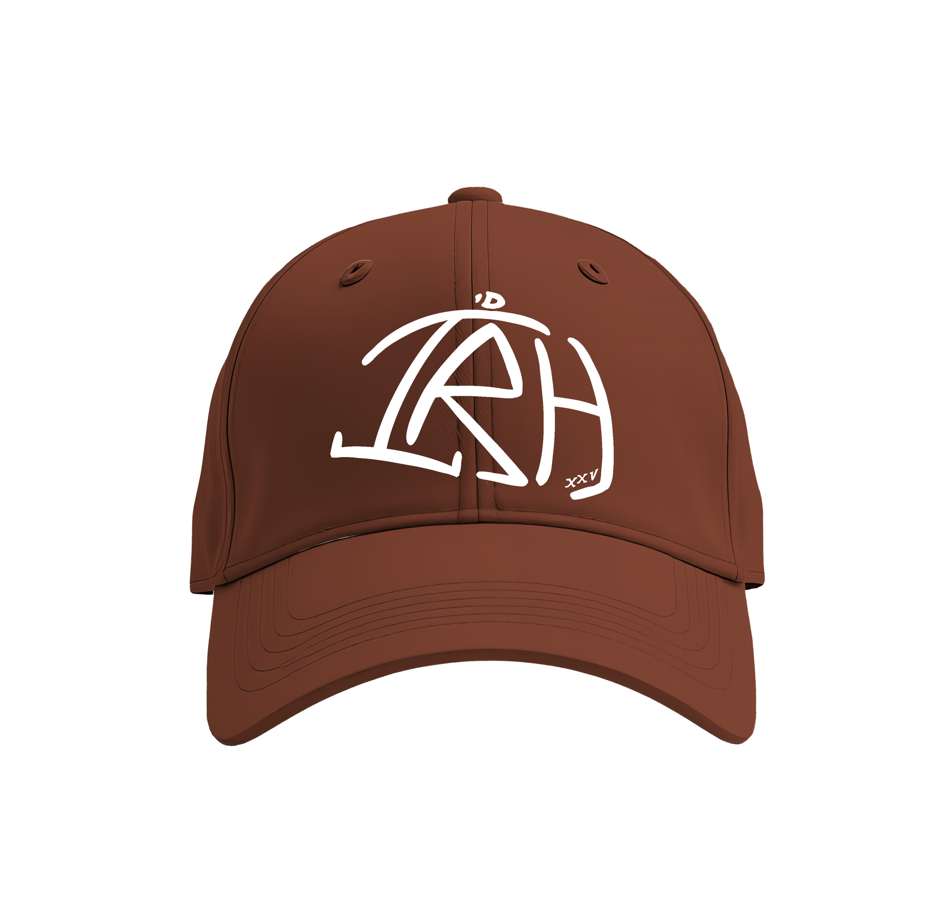 I'D Rather Hat - Brown + White