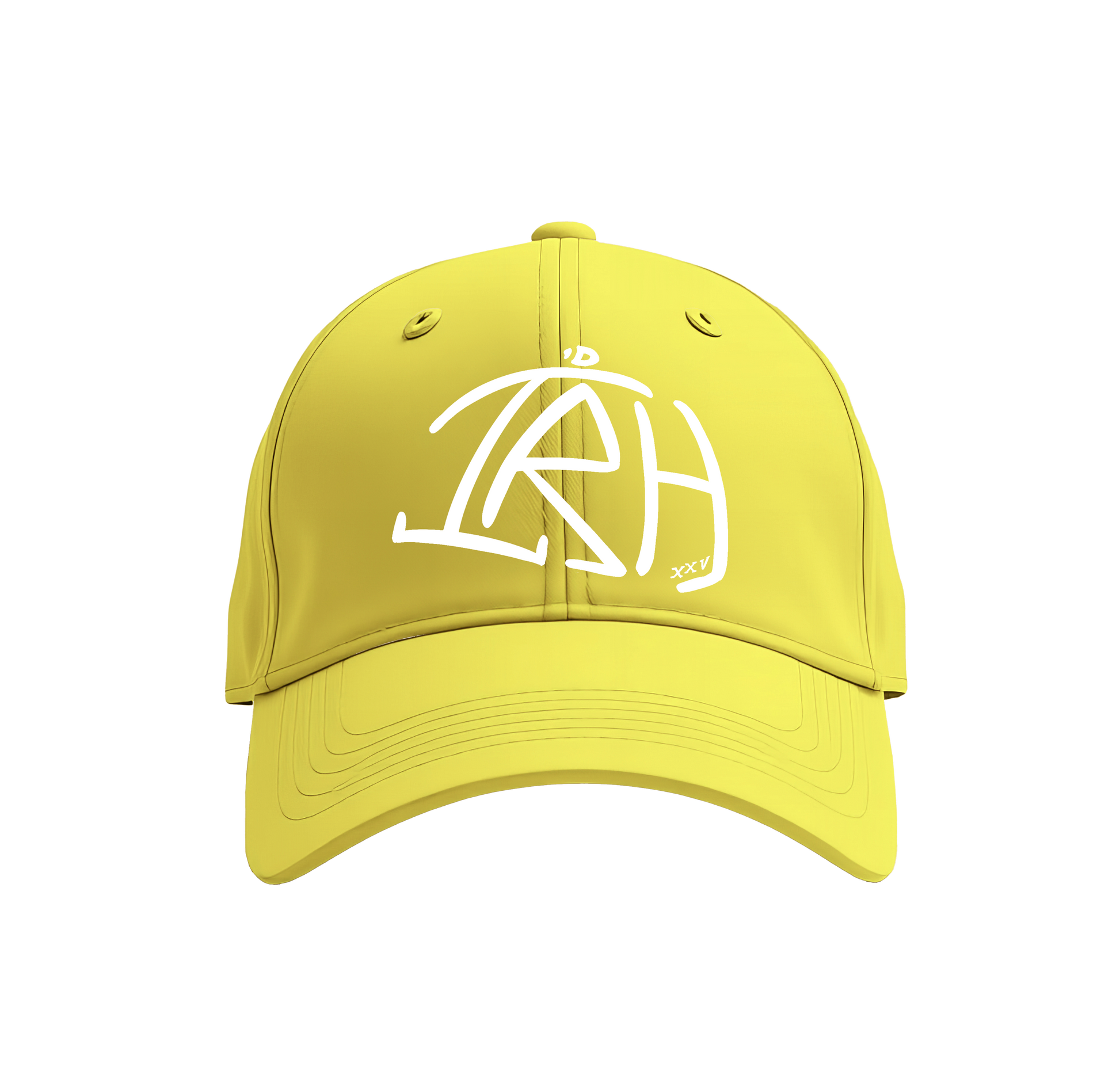 I'D Rather Hat - Yellow + White