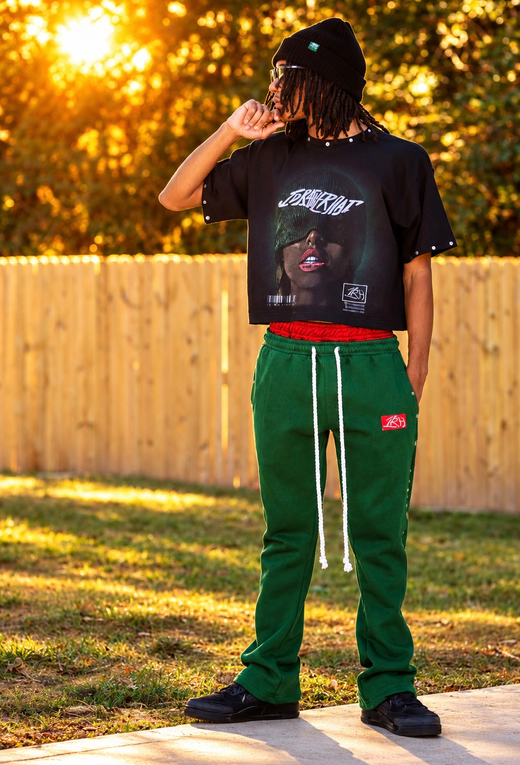 Refined Streetwear Set (Green)