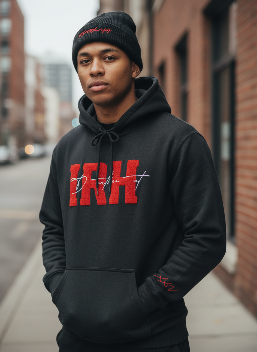 IRH Hoodie & Beanie Set
